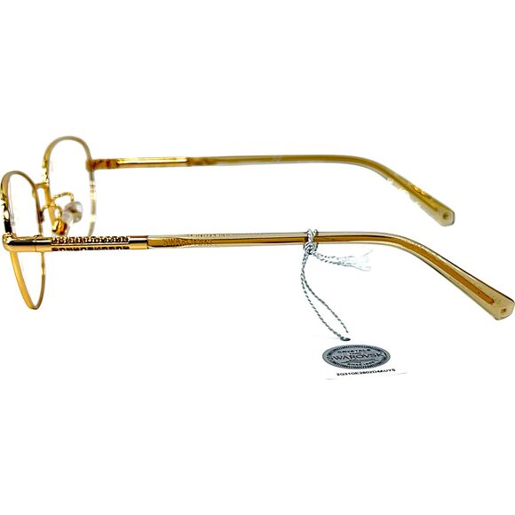 Swarovski SK5386 H Womens Metal Eyeglass Frame 030 Shiny Deep Gold 54-16